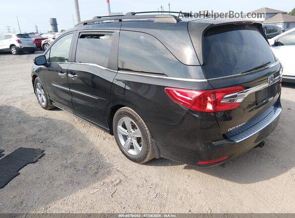 5FNRL6H70JB098002 2018 HONDA ODYSSEY Black Հետևի ձախ