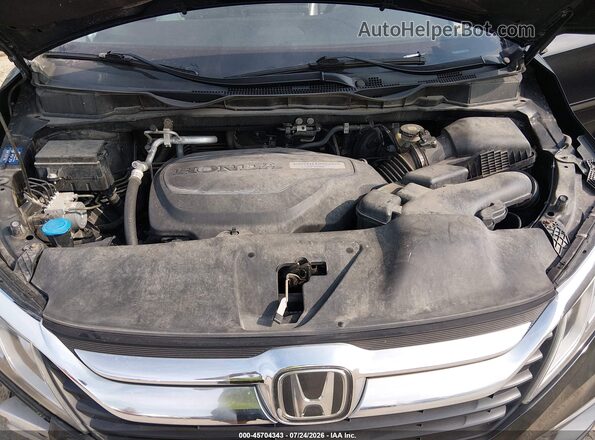 5FNRL6H70JB098002 2018 HONDA ODYSSEY Black Հետևի տեսք