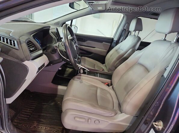 5FNRL6H70KB075367 2019 HONDA ODYSSEY Gray Vista interior delantera