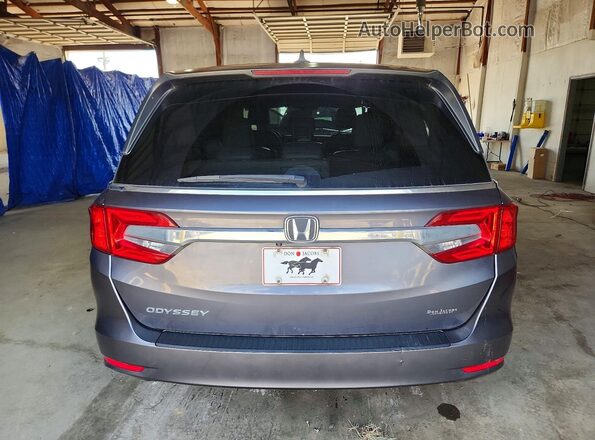 5FNRL6H70KB075367 2019 HONDA ODYSSEY Gray Vista trasera