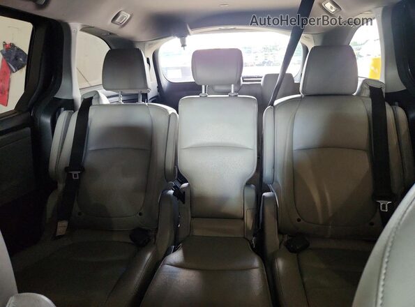 5FNRL6H70KB075367 2019 HONDA ODYSSEY Gray Vista de los asientos traseros