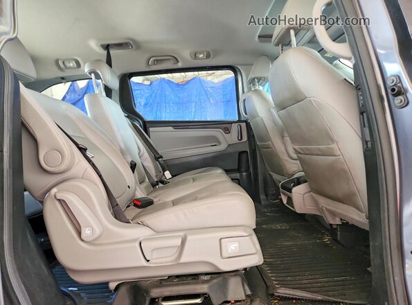 5FNRL6H70KB075367 2019 HONDA ODYSSEY Gray Vista interior trasera