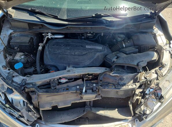 5FNRL6H70KB121036 2019 HONDA ODYSSEY Silver Widok komory silnika