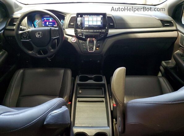 5FNRL6H70LB002145 2020 HONDA ODYSSEY White Dashboard view