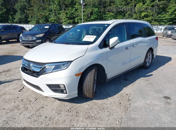 5FNRL6H70LB002565 2020 HONDA ODYSSEY White Առջևի ձախ երեք քառորդ տեսարան
