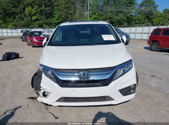 5FNRL6H70LB002565 2020 HONDA ODYSSEY White Սարքավորումների վահանակի տեսք