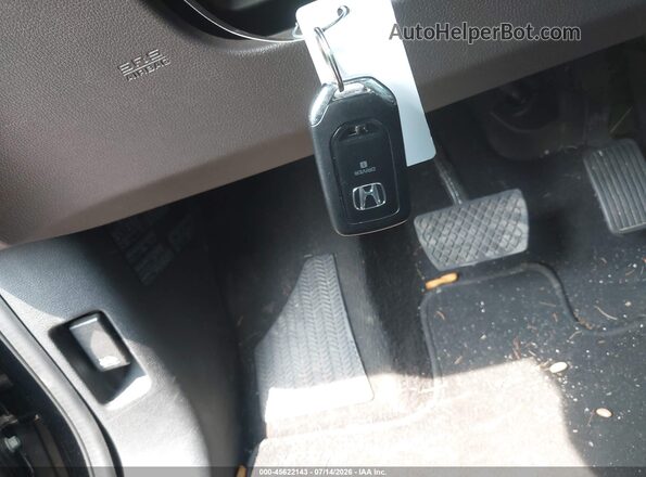 5FNRL6H70LB019236 2020 HONDA ODYSSEY Black წინა პანელის ხედი