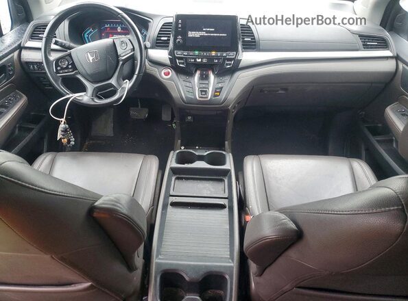 5FNRL6H70LB034318 2020 HONDA ODYSSEY Black Vista del salpicadero