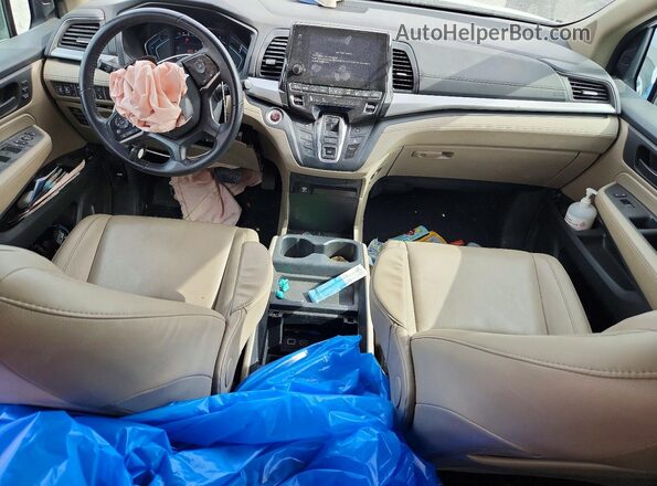 5FNRL6H70LB046520 2020 HONDA ODYSSEY White Vista del salpicadero