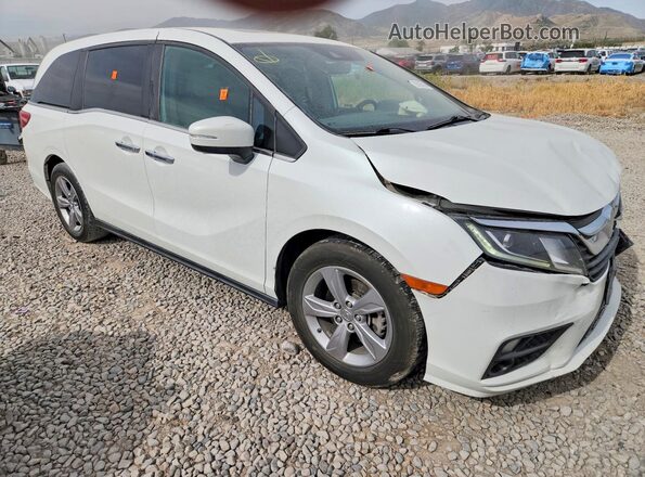 5FNRL6H70LB046520 2020 HONDA ODYSSEY White Delantero derecho