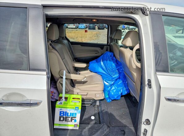 5FNRL6H70LB046520 2020 HONDA ODYSSEY White Vista interior trasera