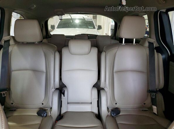 5FNRL6H70MB024194 2021 HONDA ODYSSEY White უკანა სავარძლების ხედი