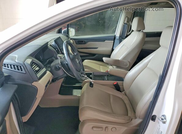 5FNRL6H70MB024194 2021 HONDA ODYSSEY White წინა სალონის ხედი