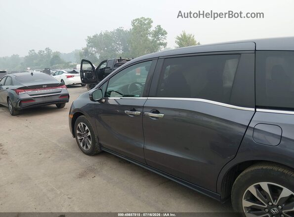 5FNRL6H70MB040461 2021 HONDA ODYSSEY Gray Սալոնի 360 աստիճան տեսք