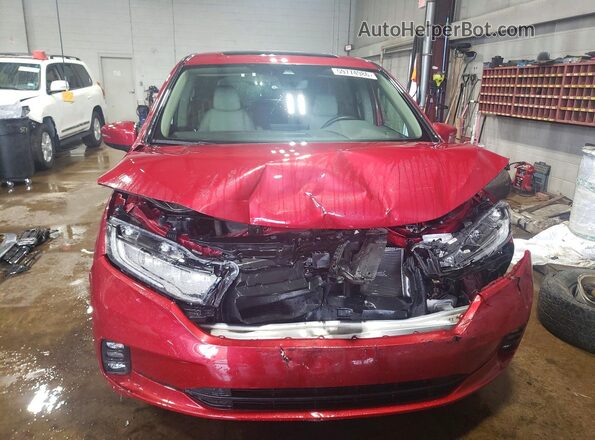 5FNRL6H70MB041044 2021 HONDA ODYSSEY Красный Вид спереди