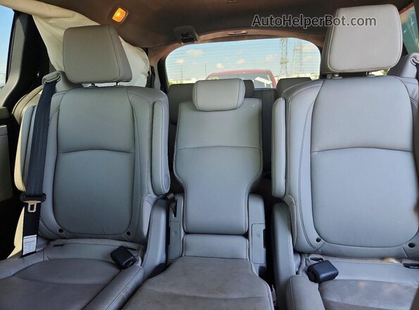 5FNRL6H70NB029638 2022 HONDA ODYSSEY Blue Հետևի նստատեղերի տեսք