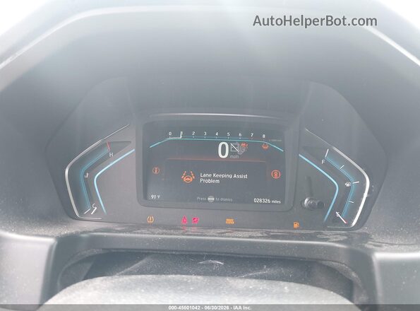 5FNRL6H70NB064552 2022 HONDA ODYSSEY Silver უკანა სავარძლების ხედი