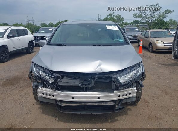 5FNRL6H70NB064552 2022 HONDA ODYSSEY Silver ხელსაწყოთა პანელის ხედი