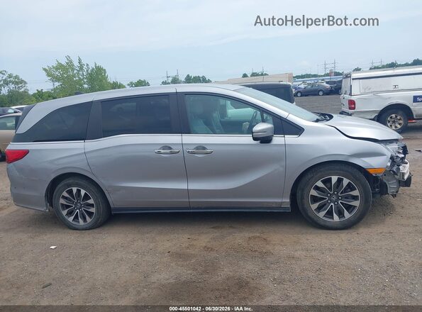 5FNRL6H70NB064552 2022 HONDA ODYSSEY Silver უკანა სალონის ხედი