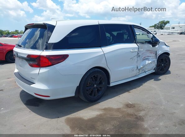 5FNRL6H70PB073500 2023 HONDA ODYSSEY White Tył prawy