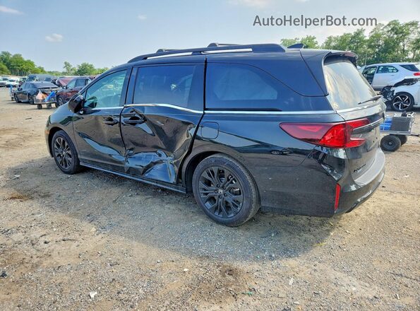 5FNRL6H70TB046033 2026 HONDA ODYSSEY Black Trasero izquierdo