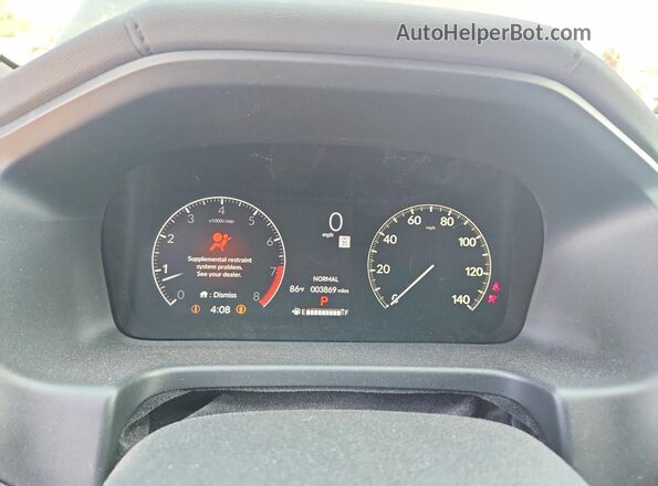 5FNRL6H70TB046033 2026 HONDA ODYSSEY Black Vista del cuadro de instrumentos