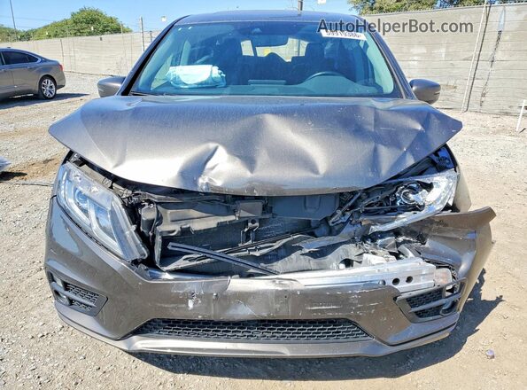 5FNRL6H71JB012177 2018 HONDA ODYSSEY Gray Դիմացի տեսք