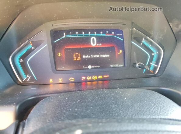 5FNRL6H71JB012177 2018 HONDA ODYSSEY Gray Սարքավորումների վահանակի տեսք