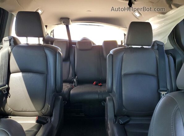 5FNRL6H71JB012177 2018 HONDA ODYSSEY Gray Հետևի նստատեղերի տեսք