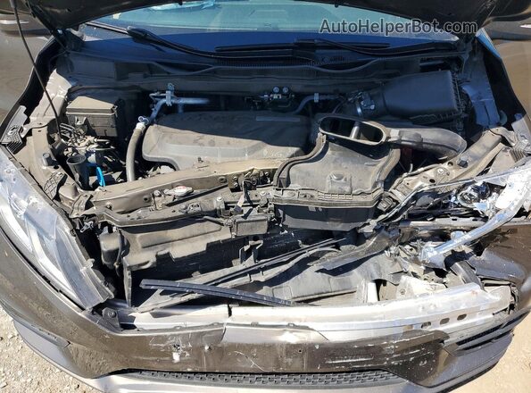 5FNRL6H71JB012177 2018 HONDA ODYSSEY Gray Շարժիչի բաժամունքի տեսք