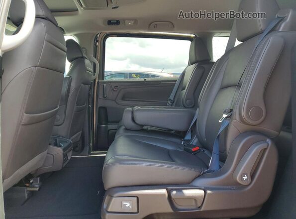 5FNRL6H71JB020327 2018 HONDA ODYSSEY Gray უკანა სალონის ხედი