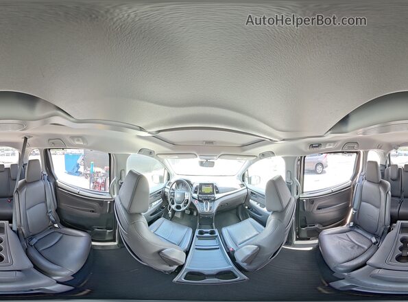5FNRL6H71JB020327 2018 HONDA ODYSSEY Gray სალონის 360-გრადუსიანი ხედი