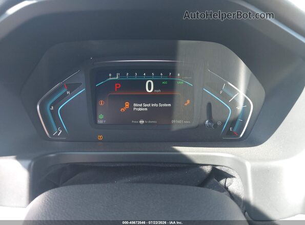 5FNRL6H71JB071312 2018 HONDA ODYSSEY Black Widok tylnych siedzeń
