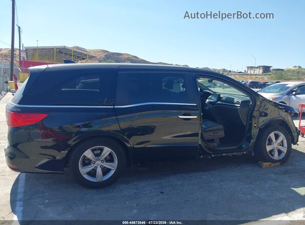 5FNRL6H71JB071312 2018 HONDA ODYSSEY Black Widok wnętrza 360 stopni