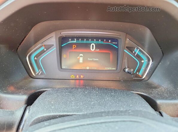 5FNRL6H71JB084531 2018 HONDA ODYSSEY Белый Вид щитка приборов