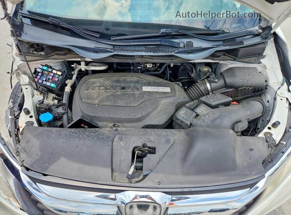 5FNRL6H71JB085937 2018 HONDA ODYSSEY White ძრავის განყოფილების ხედი