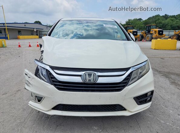 5FNRL6H71JB085937 2018 HONDA ODYSSEY White წინა ხედი