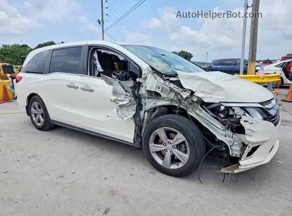 5FNRL6H71JB085937 2018 HONDA ODYSSEY White წინა მარჯვენა
