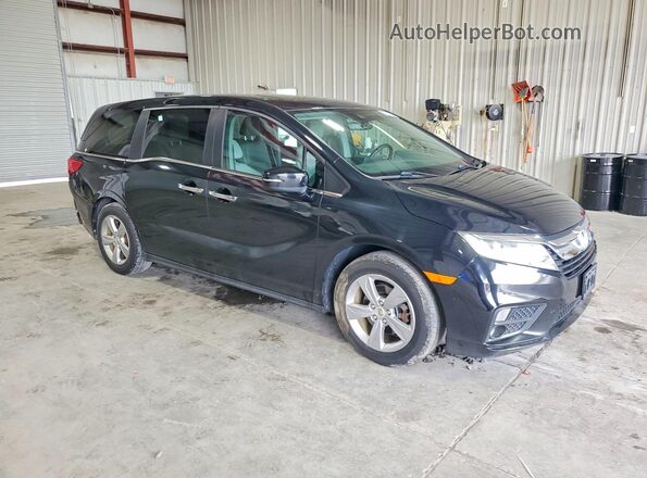 5FNRL6H71KB057279 2019 HONDA ODYSSEY Черный Передняя правая четверть