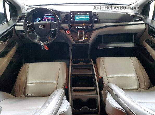5FNRL6H71KB057279 2019 HONDA ODYSSEY Черный Вид панели приборов