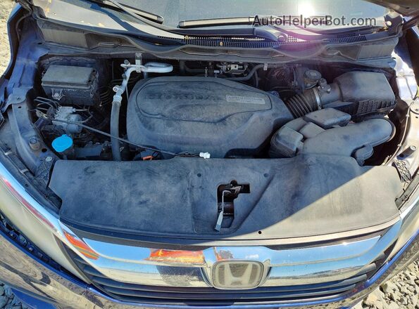 5FNRL6H71KB109428 2019 HONDA ODYSSEY Blue Շարժիչի բաժամունքի տեսք
