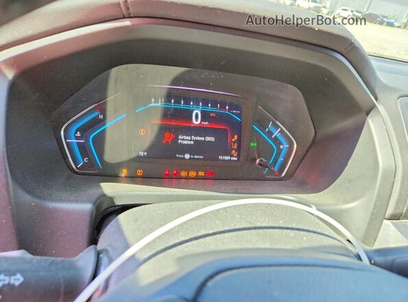 5FNRL6H71KB109428 2019 HONDA ODYSSEY Blue Սարքավորումների վահանակի տեսք