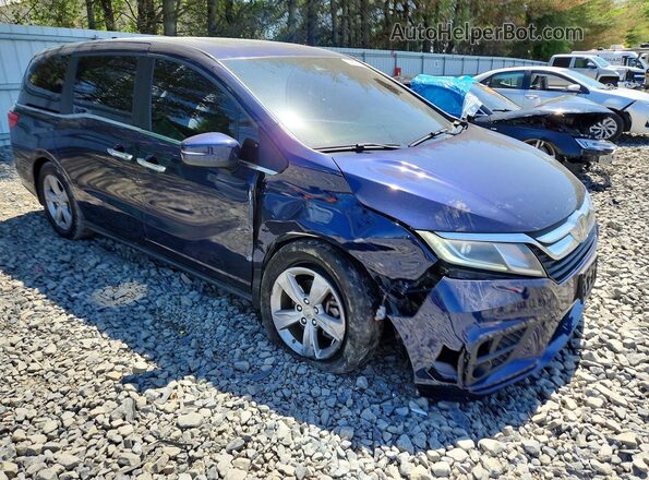 5FNRL6H71KB109428 2019 HONDA ODYSSEY Blue Առջևի աջ