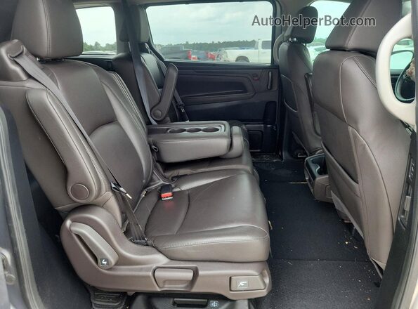 5FNRL6H71KB121465 2019 HONDA ODYSSEY Silver Вид задньої частини салону