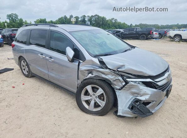 5FNRL6H71KB121465 2019 HONDA ODYSSEY Silver Передня права чверть