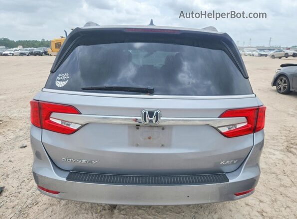 5FNRL6H71KB121465 2019 HONDA ODYSSEY Silver Вид ззаду