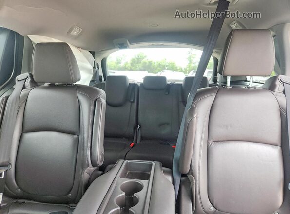 5FNRL6H71KB121465 2019 HONDA ODYSSEY Silver Вид задніх сидінь