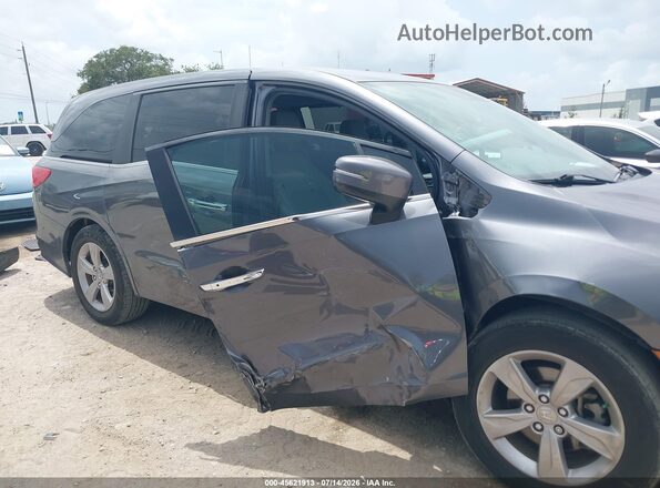5FNRL6H71KB135673 2019 HONDA ODYSSEY Gray Front view