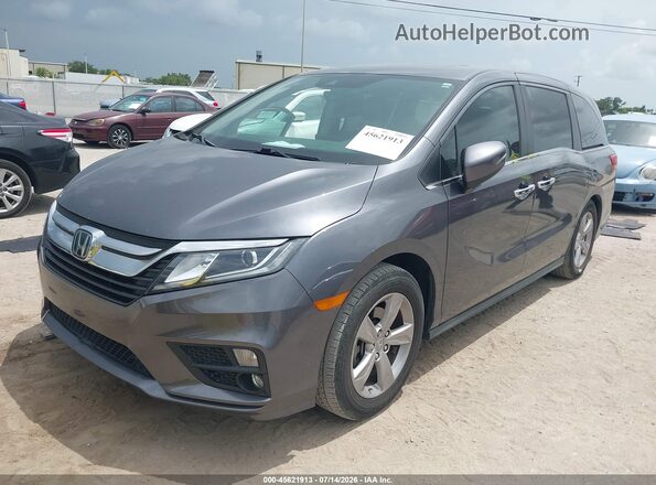 5FNRL6H71KB135673 2019 HONDA ODYSSEY Gray Front left