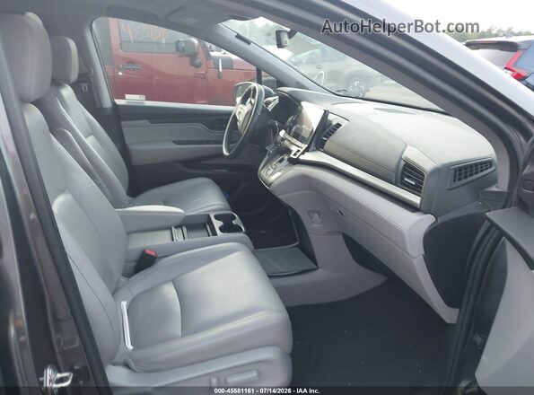 5FNRL6H71LB017639 2020 HONDA ODYSSEY Gray Вид салону спереду